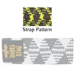 Fast Strap Wide Boy Ski Strap (2 Per Pack) -Sik Sale black neon yellow fast strap wide boy ski strap 30974