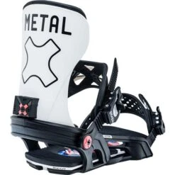 Bent Metal Axtion Bindings - Men's -Sik Sale fw23 2022 2023 bent metal axtion snowboard binding black white 02