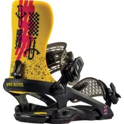 Rome 390 Boss Snowboard Binding - Men's -Sik Sale fw23 2223 rome bdg 390 artifact main