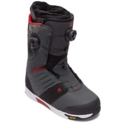 DC SHOES DC Judge Boa Boots - Men's -Sik Sale fw23 dc mensjudgeboaboots greyblackred 1