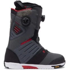 DC SHOES DC Judge Boa Boots - Men's -Sik Sale fw23 dc mensjudgeboaboots greyblackred 2