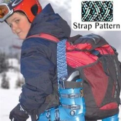 Fast Strap Spring Loaded Ski Boot Strap -Sik Sale peacock fast strap spring loaded ski boot strap 32354