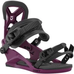 Union Cadet Snowboard Bindings - Youth -Sik Sale un 22 cadet purple front2233